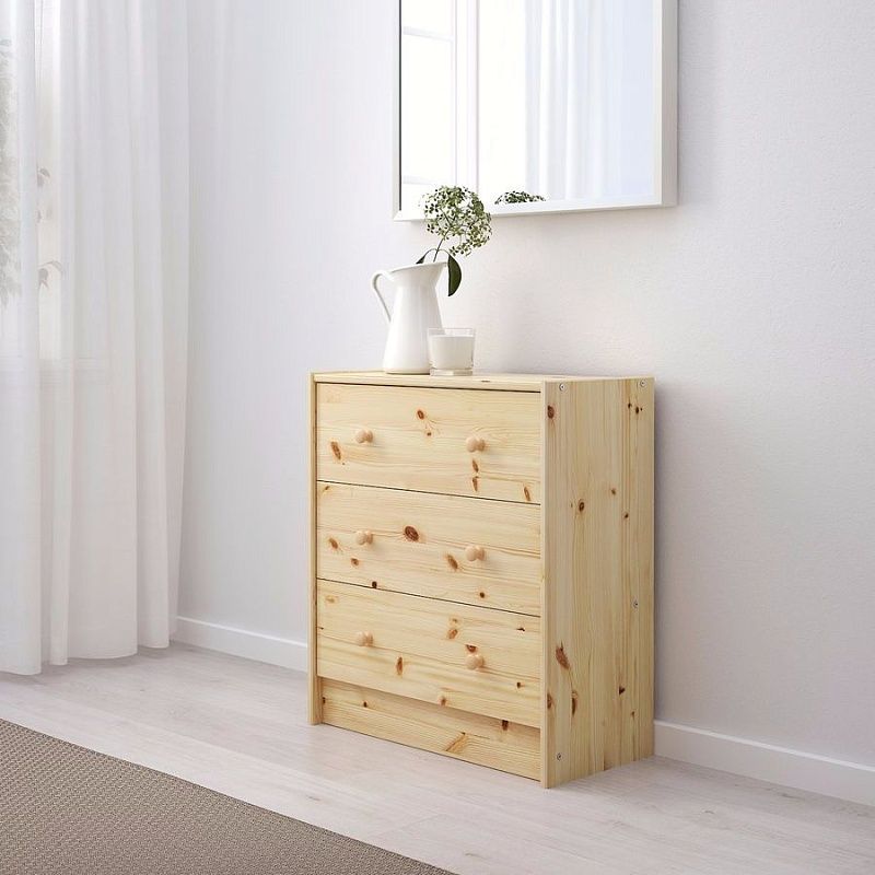 Цена на IKEA Rast комод 3 ящика. Заказать с доставкой